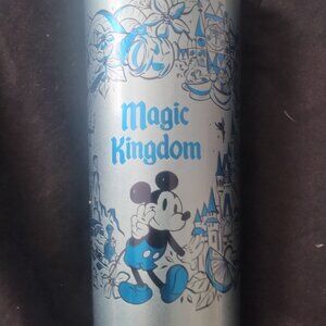 Walt Disney World Resort Magic Kingdom metal Starbucks tumbler